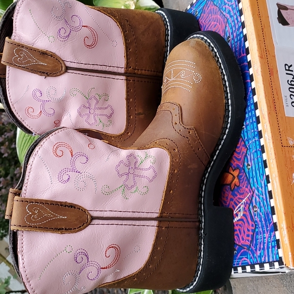 Little Girl's LightUp Cowgirl Boots - Picture 7 of 17